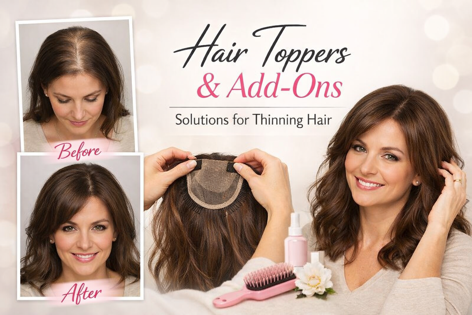 Reclaim Your Confidence: Thining Hair Solutions with Toppers and Add-Ons in 2026