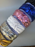 Luxury Metallic Knot Headband | Padded Statement Headband | Style It Hair